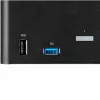 StarTech.com 2 prievadų 3 monitorių DisplayPort KVM jungiklis – 4K 60Hz UHD HDR – darbalaukio DP 1.2 KVM su 2 prievadų USB 3.0 šakotuvu (5Gbps) ir 4x USB 2.0 HID prievadais, garsu, sparčiųjų klavišų perjungimu – TAA