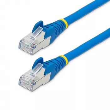 StarTech.com 3 m CAT6a Ethernet kabelis - mėlynas - mažai dūmų, nulio halogeno (LSZH) - 10GbE 500MHz 100W PoE++ - apsaugotas nuo užkliuvimo RJ-45 su įtempimo mažinimu - S/FTP tinklo jungiamasis kabelis
