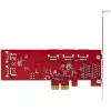 StarTech.com SATA PCIe kortelė - 10 prievadų PCIe SATA plėtinio kortelė - 6Gbps - žemo/viso profilio - sukrautos SATA jungtys - ASM1062 be RAID - PCI Express į SATA keitiklis/ adapteris