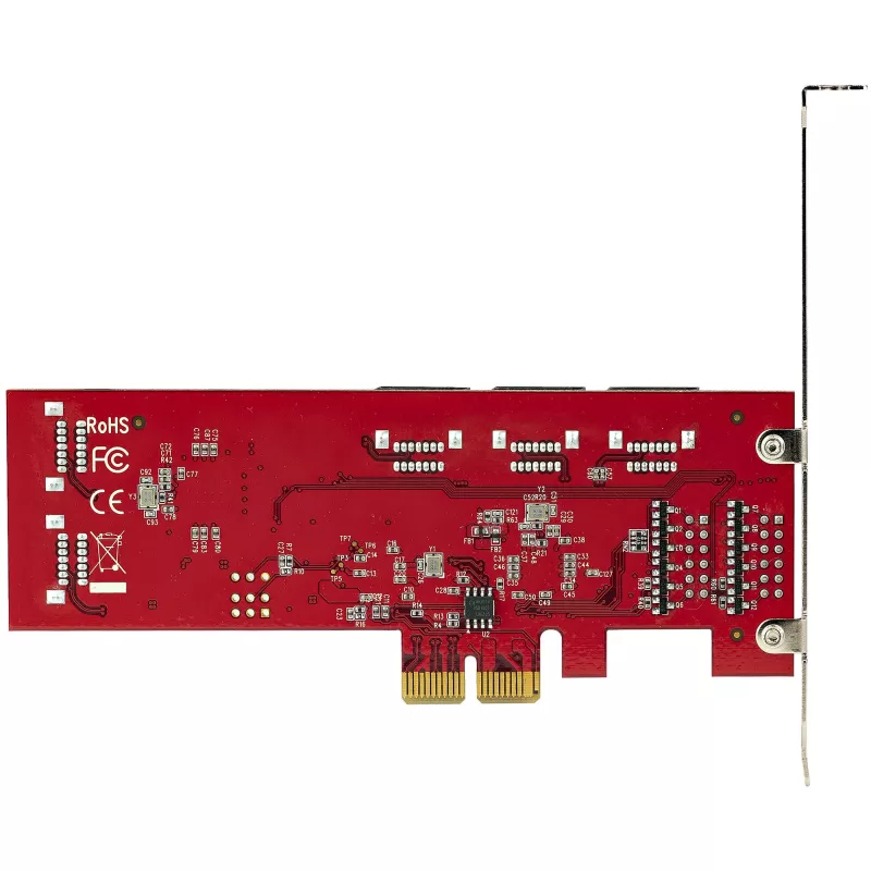 StarTech.com SATA PCIe kortelė - 10 prievadų PCIe SATA plėtinio kortelė - 6Gbps - žemo/viso profilio - sukrautos SATA jungtys - ASM1062 be RAID - PCI Express į SATA keitiklis/ adapteris