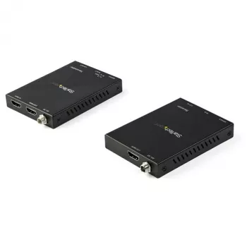 StarTech.com HDMI per CAT6 išplėtimo rinkinys - 4K 60Hz, 3840 x 2160 pikselių, AV siųstuvas ir imtuvas, 50 m, laidinis, juoda, HDCP
