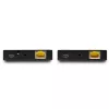 StarTech.com HDMI per CAT6 išplėtimo rinkinys - 4K 60Hz, 3840 x 2160 pikselių, AV siųstuvas ir imtuvas, 50 m, laidinis, juoda, HDCP