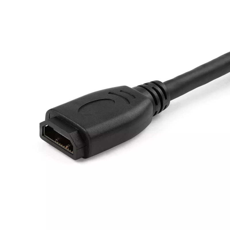 StarTech.com 15 cm HDMI prievado apsaugos ilginimo laidas - 4K 60Hz HDMI 2.0 su Ethernet - HDMI vyriškas į moterišką adapteris