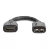 StarTech.com 15 cm HDMI prievado apsaugos ilginimo laidas - 4K 60Hz HDMI 2.0 su Ethernet - HDMI vyriškas į moterišką adapteris