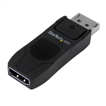 StarTech.com DisplayPort į HDMI adapteris – 4K 30Hz kompaktiškas DP 1.2 į HDMI 1.4 vaizdo keitiklis – DP++ į HDMI monitorių/TV – pasyvus DP į HDMI kabelio adapteris – užsifiksuojanti DP jungtis