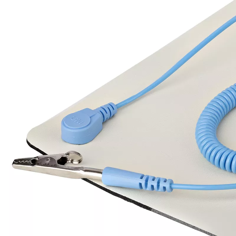 Antistatinis kilimėlis StarTech.com, ESD apsaugai, 30x46 cm, su nuimamu įžeminimo laidu, ANSI/ESD S 4.1