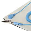 StarTech.com antistatinis kilimėlis, ESD kilimėlis elektronikos remontui, antistatinis stalo/darbo stalo kilimėlis su nuimamu įžeminimo laidu, ANSI/ESD S 4.1, lankstus termoplastinis darbo padėklas/kilimėlis, 60x120 cm