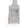 StarTech.com 15m CAT6 Ethernet kabelis LSZH – 10 Gigabit 250MHz 100W PoE RJ45 10GbE UTP tinklo laidas su apsauga nuo užkabinimo ir įtempimo mažinimu, pilka, CAT 6, ETL patvirtintas, 24AWG