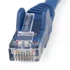 StarTech.com 3m CAT6 Ethernet kabelis LSZH - 10 Gigabit 250MHz 100W PoE RJ45 10GbE UTP tinklo pataisas su apsauga nuo užkabinimo - mėlyna