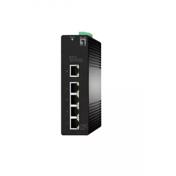 Valdomas jungiklis LevelOne Hilbert 5 prievadų pramoninis Gigabit Smart Lite jungiklis