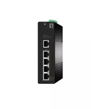 Valdomas jungiklis LevelOne Hilbert 5 pramoninis Gigabit PoE Smart Lite jungiklis
