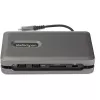 StarTech.com USB-C kelių prievadų adapteris - USB-C į 4K 60Hz HDMI 2.0 - 2 prievadų 10Gbps USB šakotuvas - 100W maitinimo perdavimas - GbE - SD/MicroSD - USB-C mini dokas - 25 cm kabelis