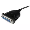StarTech.com 6 pėdų USB į DB25 lygiagretų spausdintuvo adapterio laidas - M/M