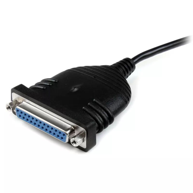 StarTech.com 6 pėdų USB į DB25 lygiagretų spausdintuvo adapterio laidas - M/M