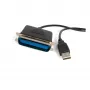 StarTech.com USB į lygiagretųjį spausdintuvo adapteris 6 ft - M/M, juodas, Centronics, USB A, 1,9 m, Vyriškas/Vyriškas, USB A, Centronics 36