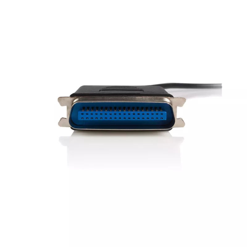 StarTech.com USB į lygiagretųjį spausdintuvo adapteris 6 ft - M/M, juodas, Centronics, USB A, 1,9 m, Vyriškas/Vyriškas, USB A, Centronics 36