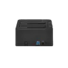 StarTech.com SDOCK2U33 Dviejų lizdų USB 3.0 į SATA kietųjų diskų dokavimo stotelė, išorinis 2,5/3,5 colio SATA I/II/III SSD/HDD dokas, karšto keitimo lizdai, viršutinis įdėjimas