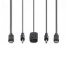 StarTech.com 2 prievadų USB-C laidas KVM jungiklis, 4K 60Hz DisplayPort išvestis, kompaktiškas KVM su integruotais 1,2 m USB-C / garso laidais, maitinamas iš USB, nuotolinis mygtukas / klavišų kombinacijos perjungimas