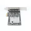 StarTech.com 4 prievadų 2,5 Gb/s NBASE-T PCIe tinklo plokštė, Intel I225-V, keturių prievadų kompiuterio tinklo plokštė, kelių gigabitų NIC, PCI Express serverio LAN plokštė, darbalaukio Ethernet sąsaja