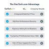 StarTech.com 4 prievadų 2,5 Gb/s NBASE-T PCIe tinklo plokštė, Intel I225-V, keturių prievadų kompiuterio tinklo plokštė, kelių gigabitų NIC, PCI Express serverio LAN plokštė, darbalaukio Ethernet sąsaja