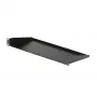StarTech.com CABSHELF1U 1U lentyna serverių spintai, fiksuota gembinė lentynėlė 19 col. spintai, gylis 17,7 cm (7 col.), apkrova iki 15 kg (33 sv.), su narvelinėmis veržlėmis ir varžtais, juoda
