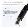 StarTech.com USB į 5.5 mm maitinimo laidas - N tipo statinė - 1 m