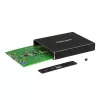 StarTech.com Dviejų lizdų M.2 SATA SSD dėklas su USB 3.1 (10 Gbps) ir RAID