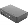 StarTech.com 2 prievadų HDMI KVM jungiklis - vienas monitorius 4K 60Hz Ultra HD HDR - stalinis HDMI 2.0 KVM jungiklis su 2 prievadų USB 3.0 šakotuvu (5Gbps) ir 4x USB 2.0 HID, garsu, karštųjų klavišų perjungimu - TAA