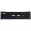 StarTech.com 2 prievadų HDMI KVM jungiklis - vienas monitorius 4K 60Hz Ultra HD HDR - stalinis HDMI 2.0 KVM jungiklis su 2 prievadų USB 3.0 šakotuvu (5Gbps) ir 4x USB 2.0 HID, garsu, karštųjų klavišų perjungimu - TAA