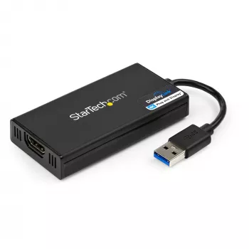 StarTech.com USB 3.0 į HDMI adapteris - 4K 30Hz Ultra HD - DisplayLink sertifikuotas - USB Type-A į HDMI monitoriaus adapteris - išorinė vaizdo plokštė - Mac ir Windows