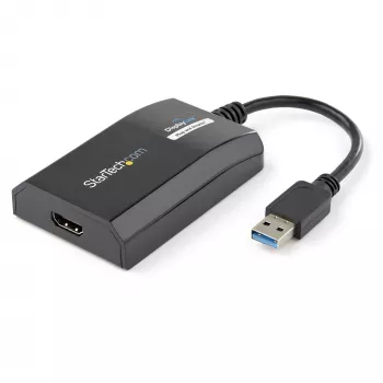 StarTech.com USB 3.0 į HDMI adapteris - DisplayLink sertifikuotas - 1080p (1920x1200) - USB Type-A į HDMI vaizdo adapteris monitoriui - išorinė vaizdo plokštė - Windows/Mac