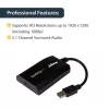 StarTech.com USB 3.0 į HDMI adapteris - DisplayLink sertifikuotas - 1080p (1920x1200) - USB Type-A į HDMI vaizdo adapteris monitoriui - išorinė vaizdo plokštė - Windows/Mac