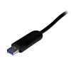 StarTech.com 4 prievadų nešiojamas SuperSpeed USB 3.0 šakotuvas su įmontuotu kabeliu