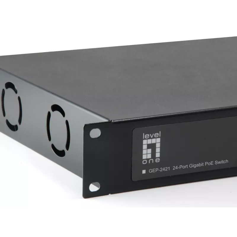 Nevaldomas jungiklis LevelOne GEP-2421W150 24 prievadų Gigabit PoE