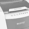 Popieriaus smulkintuvas LEITZ IQ Autofeed Small Office 100, skersinis pjovimas P-4, 8 lapų, 22 cm padavimas, 34 L krepšelis, pilkas
