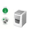 Popieriaus smulkintuvas LEITZ IQ Autofeed Small Office 100, skersinis pjovimas P-4, 8 lapų, 22 cm padavimas, 34 L krepšelis, pilkas