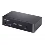 StarTech.com SV231DPUCA 2 prievadų USB-C DisplayPort KVM jungiklis, juodas