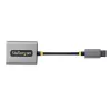 StarTech.com USB-C ausinių skirstytuvas, USB Type C dviejų ausinių adapteris su mikrofono įvestimi, USB C į 3,5 mm garso adapterį/ausinių lizdą, USB C į garso lizdą/Aux išvestį, 24 bitų DAC