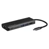StarTech.com USB-C kelių prievadų adapteris, nešiojamas USB-C dokas su 4K HDMI, 2 prievadų USB 3.0 šakotuvu, SD/SDHC kortelių skaitytuvu, Gigabit Ethernet, 60W PD perdavimu – USB Type-C / Thunderbolt 3
