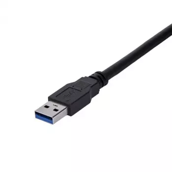 StarTech.com 1 m juodas SuperSpeed USB 3.0 ilginimo laidas A–A (kištukas / lizdas)