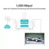 TP-Link TL-PA717KIT AV1000 Gigabit Powerline rinkinys, 1000 Mbit/s, baltas, 2 vnt.