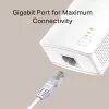 TP-Link TL-PA717KIT AV1000 Gigabit Powerline rinkinys, 1000 Mbit/s, baltas, 2 vnt.