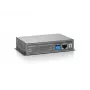 LevelOne 5 prievadų Fast Ethernet PoE jungiklis, 4 PoE išėjimai, 120 W, maitinimo adapteris