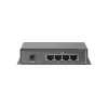 LevelOne 5 prievadų Fast Ethernet PoE jungiklis, 4 PoE išėjimai, 120 W, maitinimo adapteris