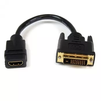 StarTech.com 8 colių HDMI į DVI-D vaizdo kabelio adapteris - HDMI lizdas į DVI kištuką