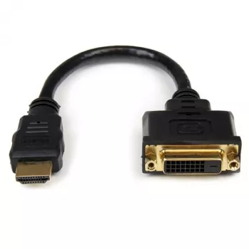 StarTech.com 8 colių HDMI į DVI-D vaizdo kabelio adapteris – HDMI kištukas į DVI lizdą
