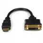 StarTech.com 8 colių HDMI į DVI-D vaizdo kabelio adapteris – HDMI kištukas į DVI lizdą