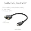 StarTech.com 8 colių HDMI į DVI-D vaizdo kabelio adapteris – HDMI kištukas į DVI lizdą