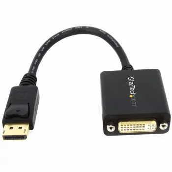 StarTech.com DisplayPort į DVI adapteris – DP 1.2 į DVI-D vaizdo keitiklis 1080p, su fiksavimo jungtimi