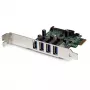 StarTech.com 4 prievadų PCI Express PCIe SuperSpeed USB 3.0 valdiklio kortelė su UASP - SATA maitinimu